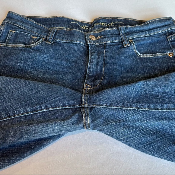 Old Navy Jeans Womens SweetHeart Flared Classic Rise Stretch 30” Inseam Size 10 - Picture 13 of 16
